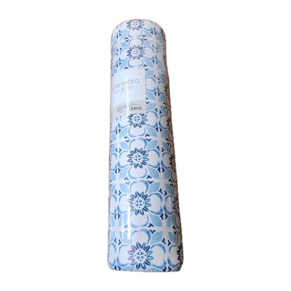 Threshold Blue Floral Comfort Kitchen Runner 20" x 60" Non-Skid Kitchen Mat New